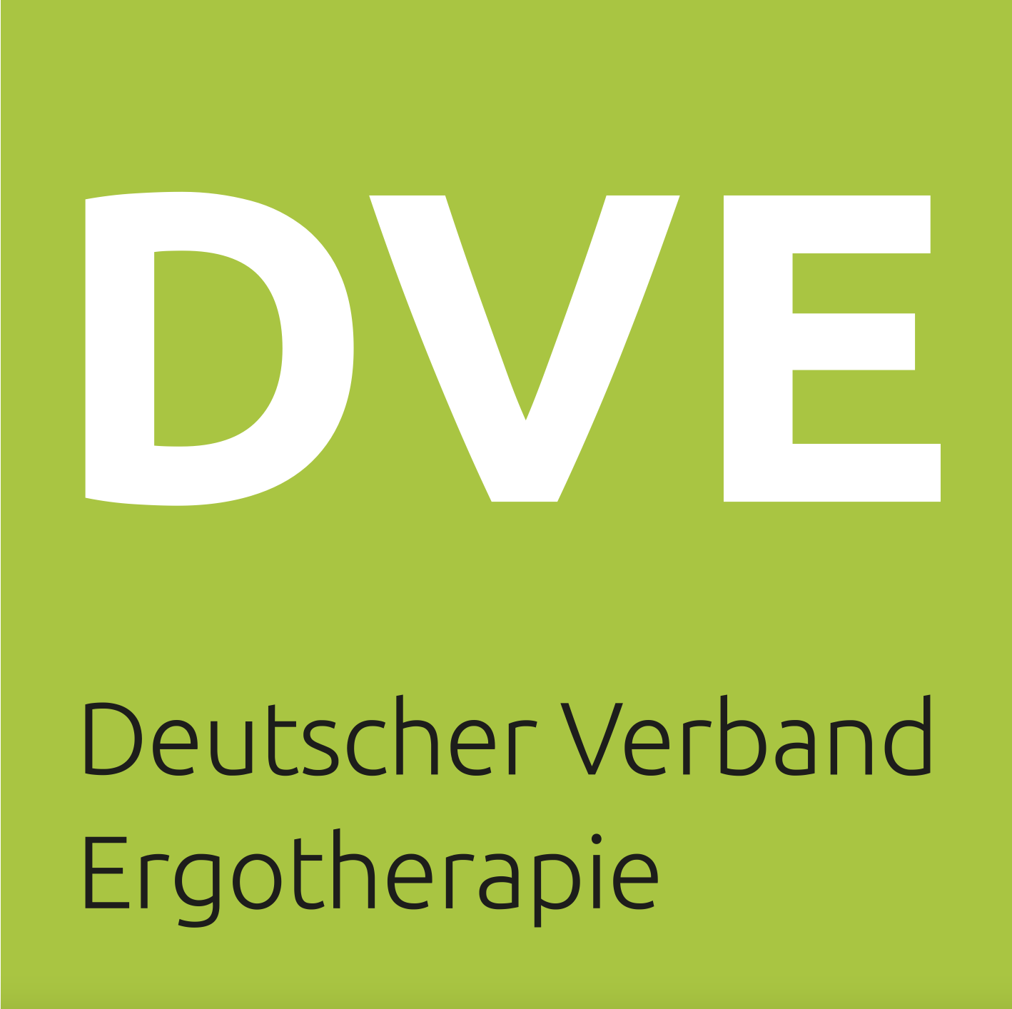 Logo des DVE Deutscher Verband Ergotherapie